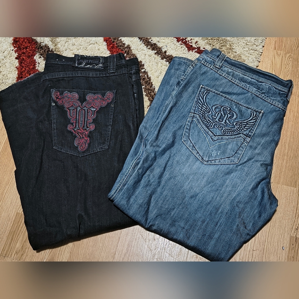 Pele Pele Men's Jeans 47 X 36